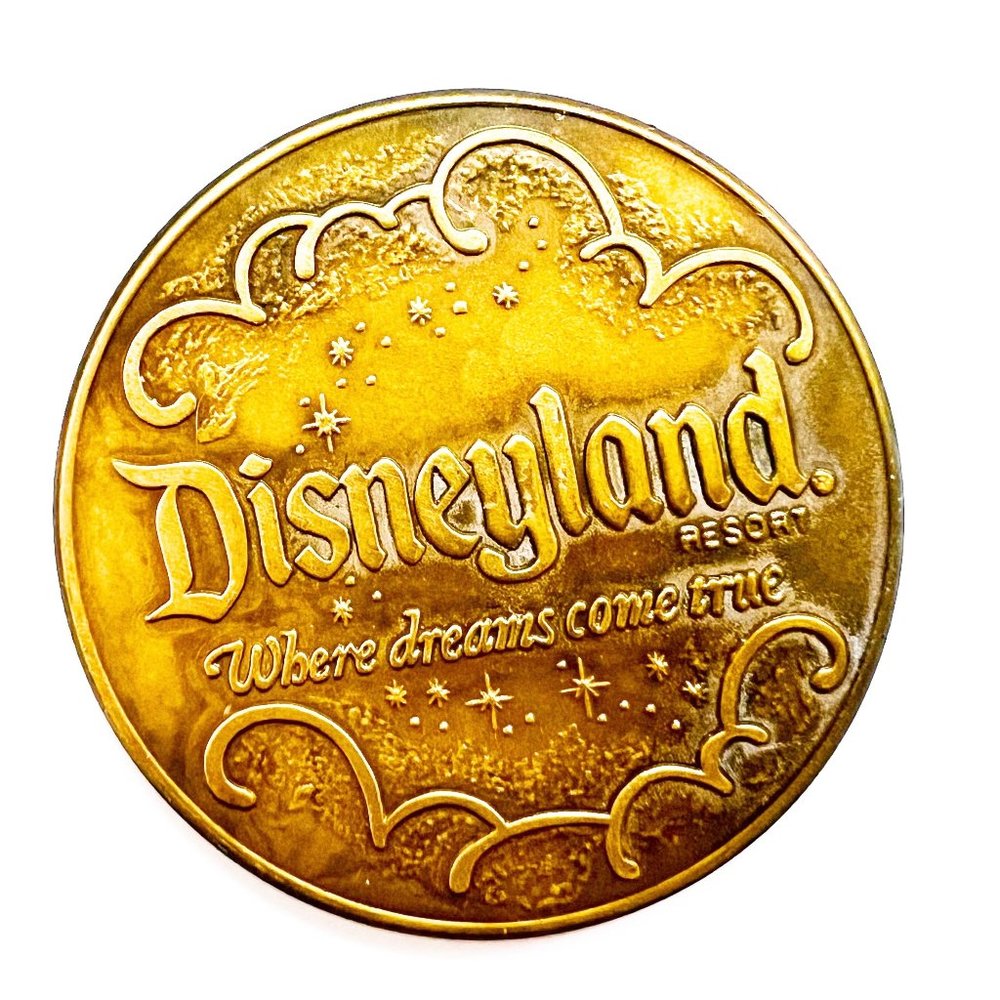 Disneyland Resort 2007 Commemorative Token Year Of A Million Dreams Souvenir